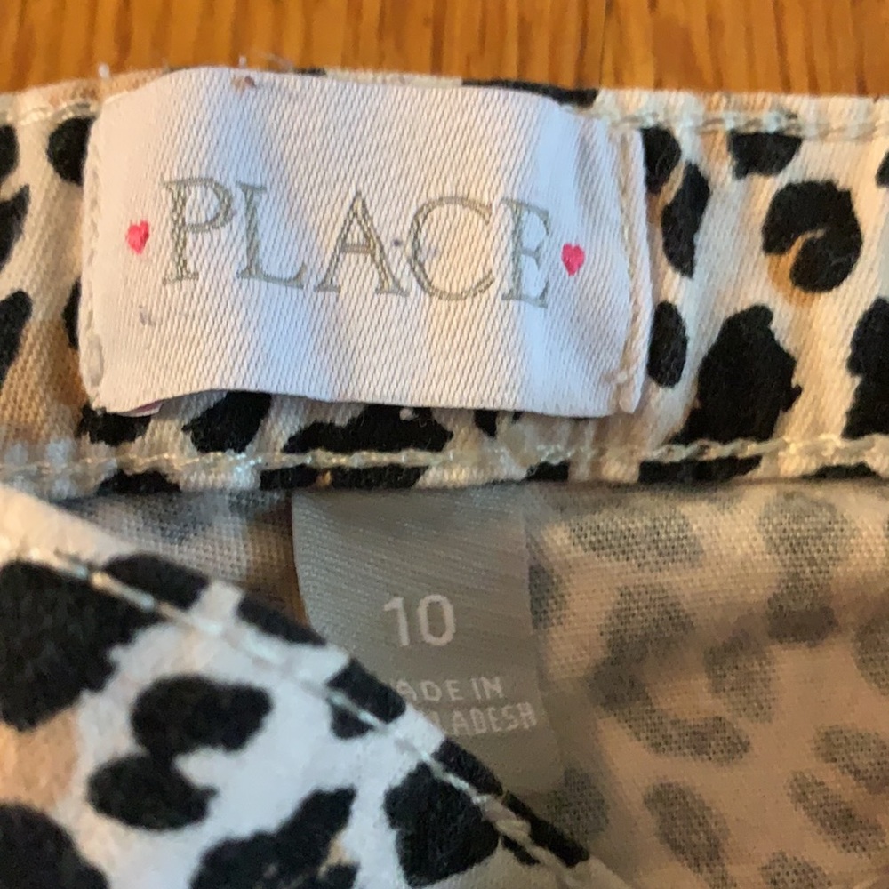 Children’s Place size 10 cheetah waist adjustable pants - Picture 4 of 7